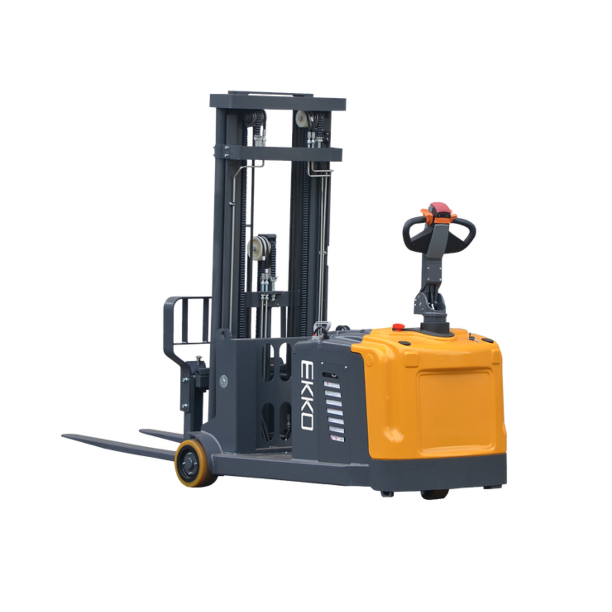 Electric Walkie Stacker – EKKO EK13S-177, 2,860 lb Capacity, 177