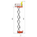 EKKO ES80E-Li Electric Scissor Aerial Work Platform || 26FT || 990 LBS
