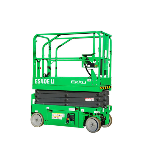 EKKO ES40E-LI Electric Scissor Aerial Work Platform || 13FT || 500 LBS