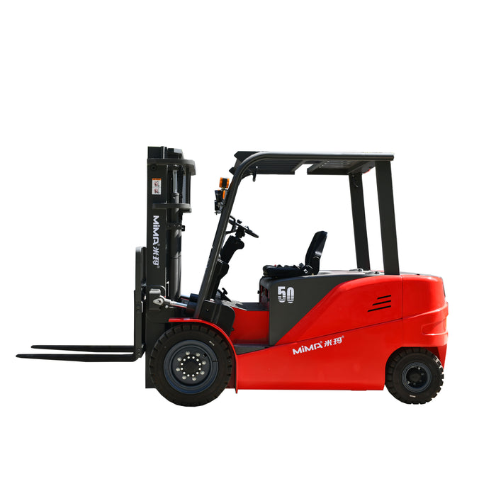 MIMA MK50-48 Lithium Electric Forklift – 11,000 lb Cap | 189" Lift Height | Solid Pneumatic Tires