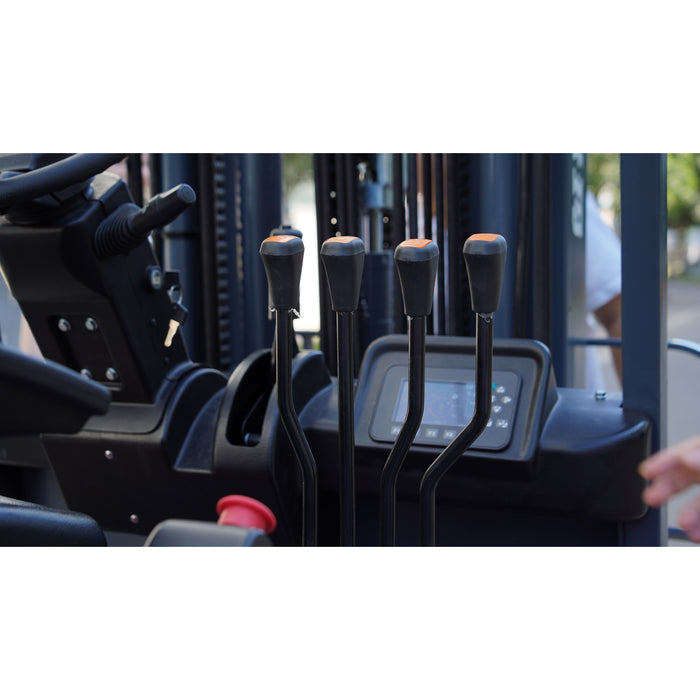 MIMA 2MKC20-48 Lithium 3-Wheel Forklift – 4,400 lb Cap | Up to 189" Lift Height | Solid Pneumatic Tires