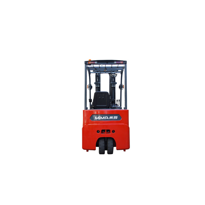 MIMA 2MKC20-48 Lithium 3-Wheel Forklift – 4,400 lb Cap | Up to 189" Lift Height | Solid Pneumatic Tires